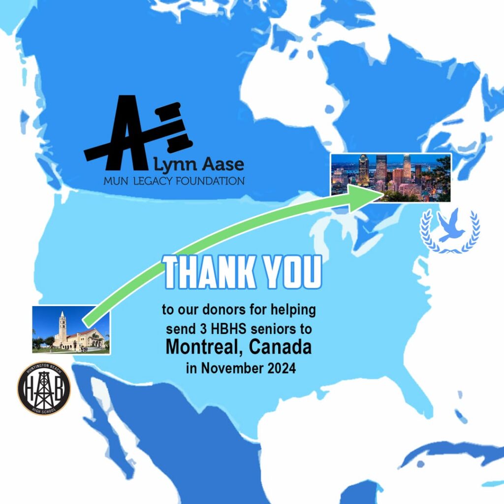 map showing MUN trip to Montreal funded by Aase Fund